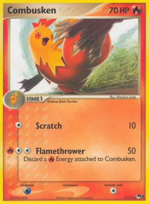 Carte Pokémon Galifeu 007/017, extension POP Série 3