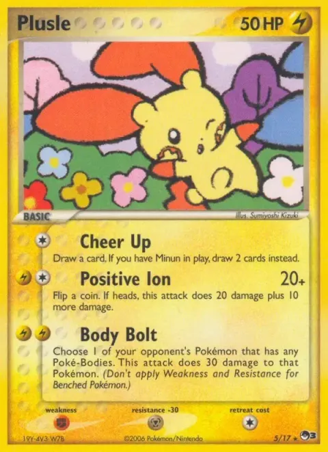Carte Pokémon Posipi 005/017, extension POP Série 3