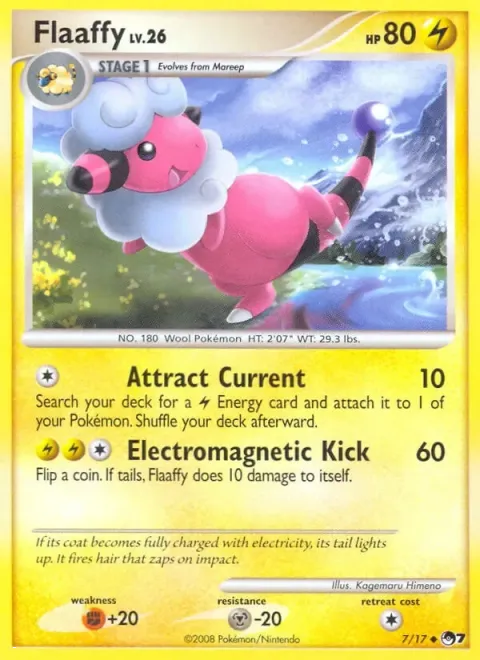 Carte Pokémon Lainergie 007/017, extension POP Série 7