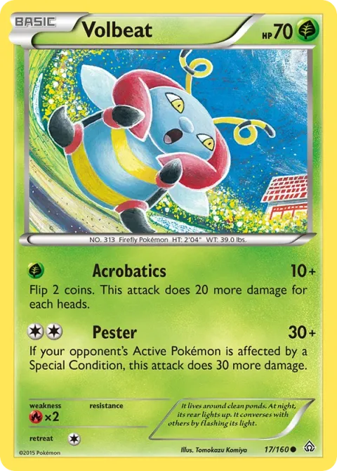 Carte Pokémon Muciole 017/160, extension Primo-Choc