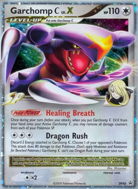 Carte Pokémon Carchacrok C DP46, extension Promo DP