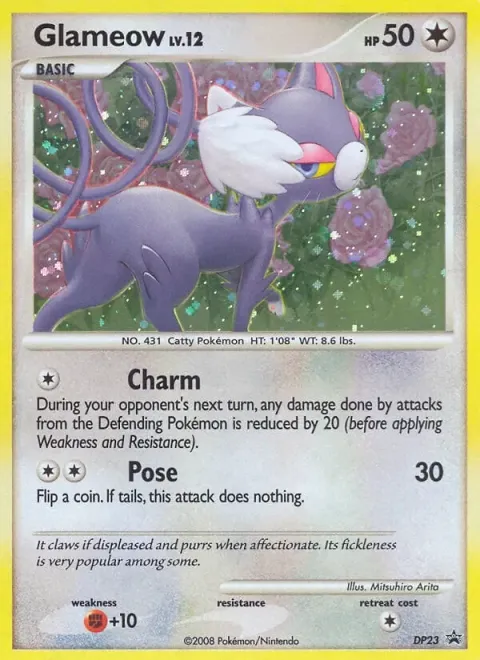 Carte Pokémon Chaglam DP23, extension Promo DP