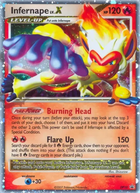 Carte Pokémon Simiabraz DP10, extension Promo DP