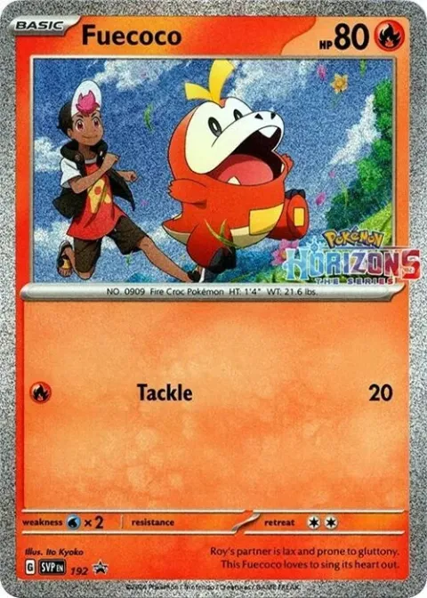 Carte Pokémon Chochodile 192, extension SVP Black Star Promos