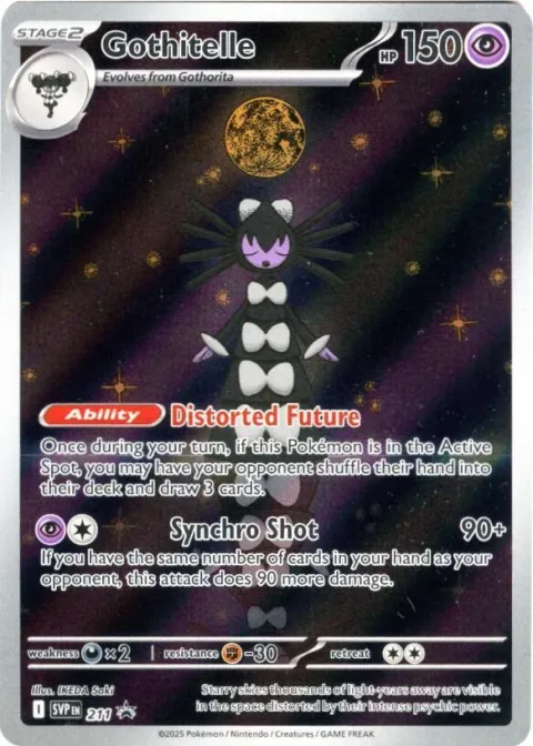 Carte Pokémon Sidérella 211, extension SVP Black Star Promos