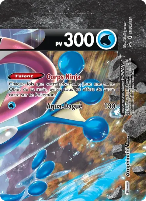 Carte Pokémon Amphinobi V-UNION SWSH156, extension Promo SWSH