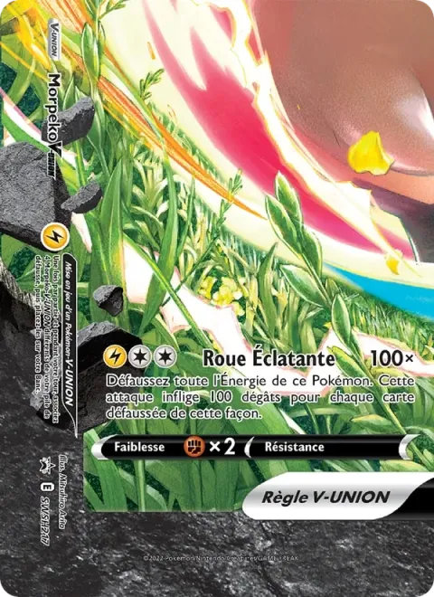 Carte Pokémon Morpeko V-UNION SWSH217, extension Promo SWSH