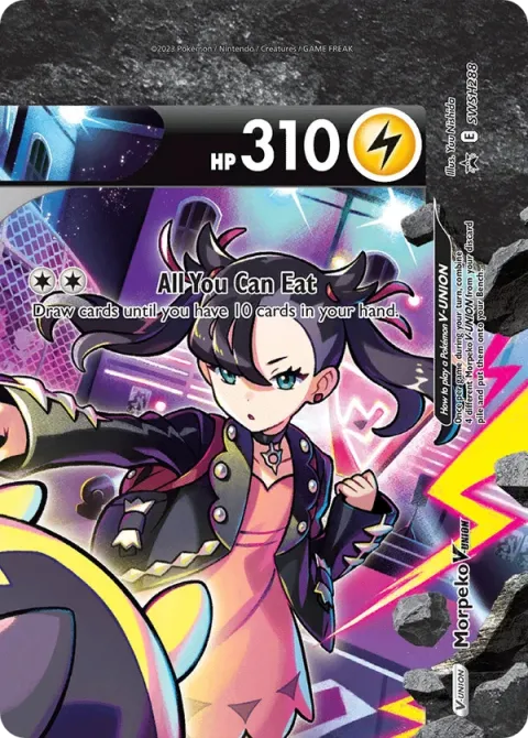 Carte Pokémon Morpeko V-UNION SWSH288, extension Promo SWSH