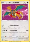 Carte Special Delivery Bidoof SWSH177