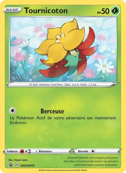 Carte Pokémon Tournicoton SWSH010, extension Promo SWSH