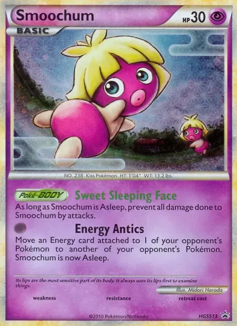 Carte Pokémon Lippouti HGSS13, extension Promo HGSS
