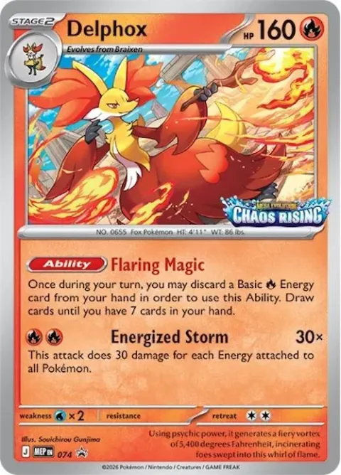 Carte Pokémon Goupelin 074, extension MEP Black Star Promos