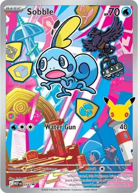 Carte Pokémon Larméléon 054, extension MEP Black Star Promos