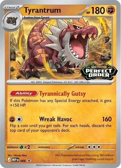 Carte Pokémon Rexillius 066, extension MEP Black Star Promos