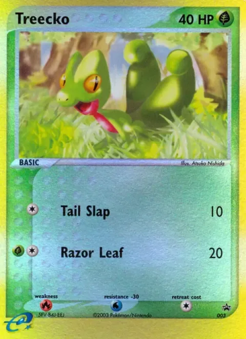 Carte Pokémon Arcko 3, extension Promo Nintendo
