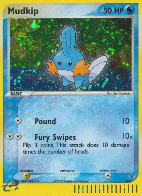 Carte Pokémon Gobou 5, extension Promo Nintendo