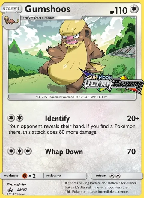 Carte Pokémon Argouste SM97, extension Promo SM
