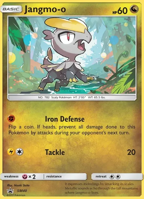 Carte Pokémon Bébécaille SM40, extension Promo SM