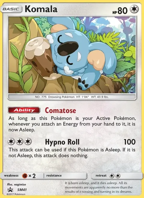 Carte Pokémon Dodoala SM41, extension Promo SM