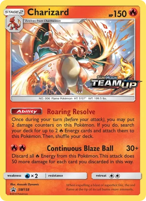 Carte Pokémon Dracaufeu SM158, extension Promo SM