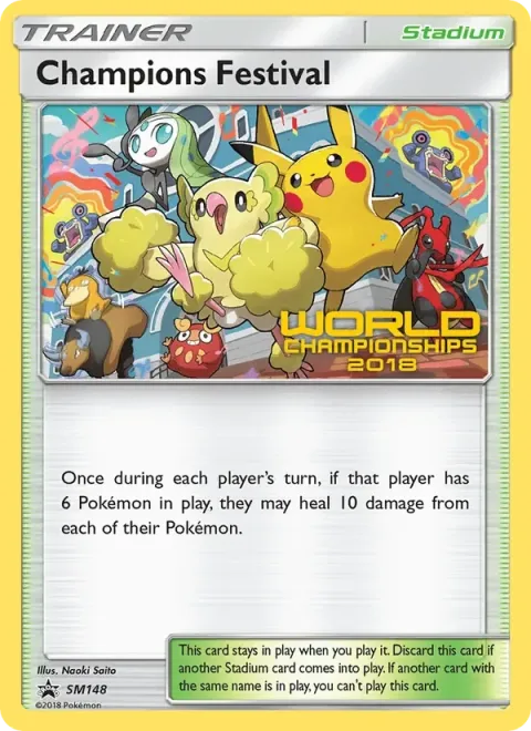 Carte Pokémon Festival des Champions SM148, extension Promo SM