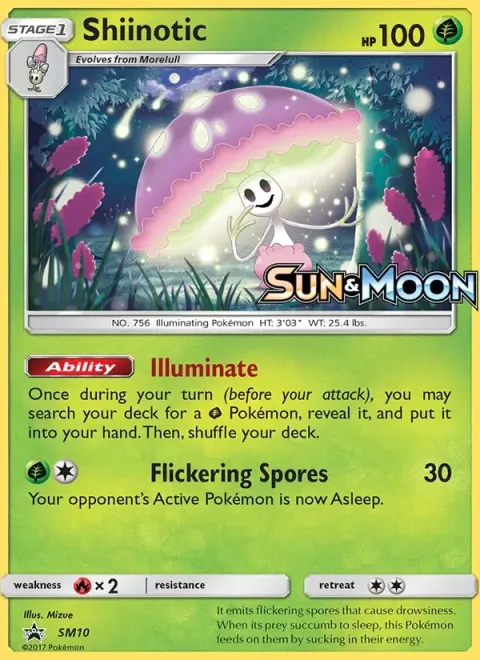 Carte Pokémon Lampignon SM10, extension Promo SM