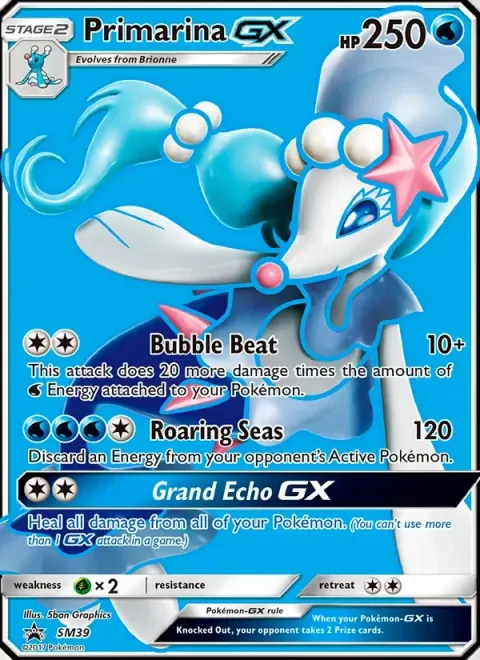 Carte Pokémon Oratoria GX SM39, extension Promo SM