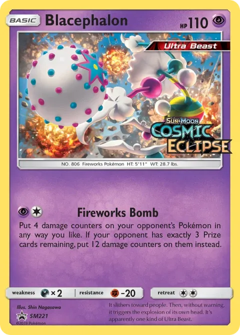 Carte Pokémon Pierroteknik SM221, extension Promo SM