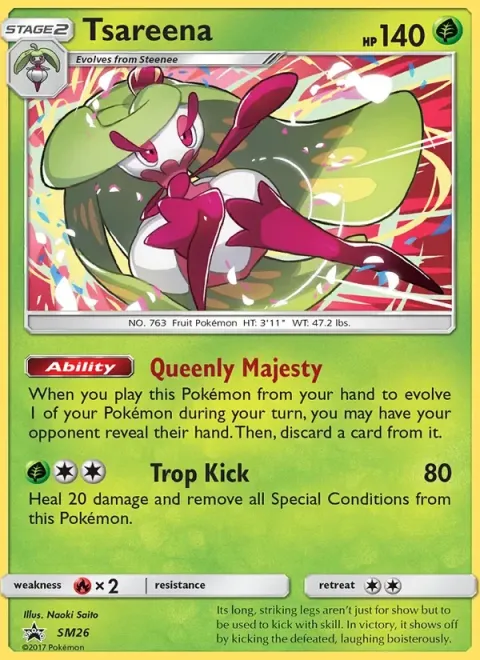 Carte Pokémon Sucreine SM26, extension Promo SM