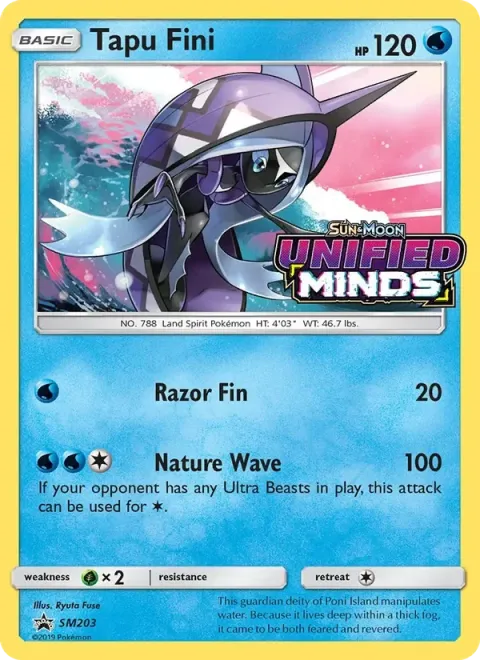 Carte Pokémon Tokopisco SM203, extension Promo SM