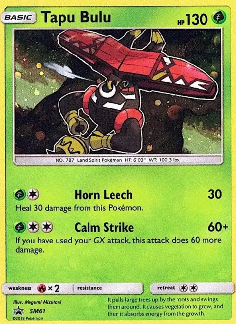 Carte Pokémon Tokotoro SM61, extension Promo SM