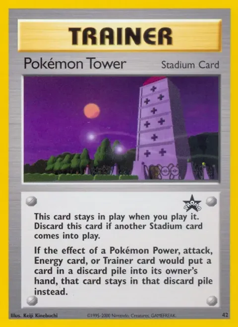 Carte Pokémon Pokémon Tower 42, extension Wizards Black Star Promos