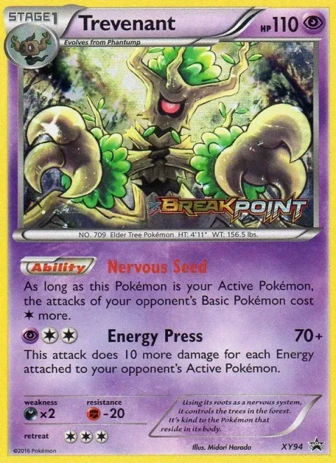Carte Pokémon Desséliande XY94, extension Promo XY