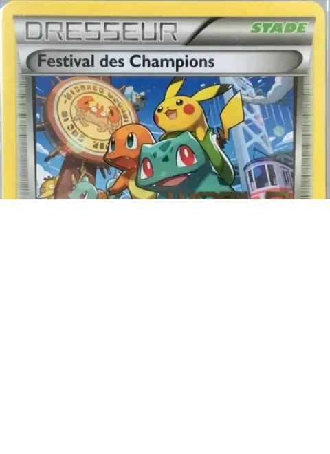 Carte Pokémon Festival des Champions XY176, extension Promo XY