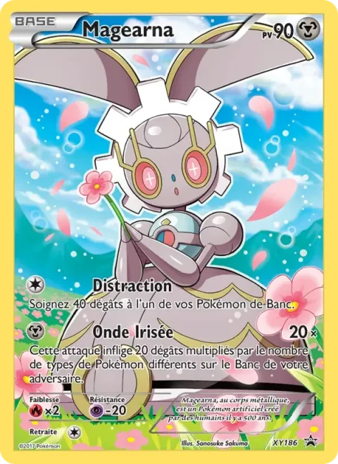 Carte Pokémon Magearna XY186, extension Promo XY