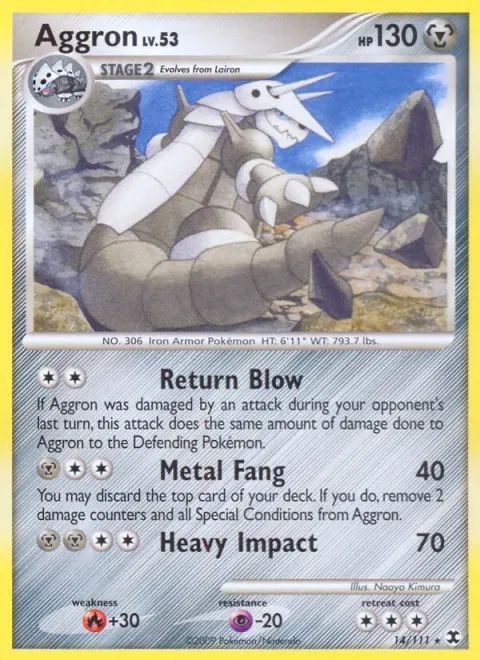 Carte Pokémon Galeking Niv. 53 014/111, extension Rivaux Émergeants