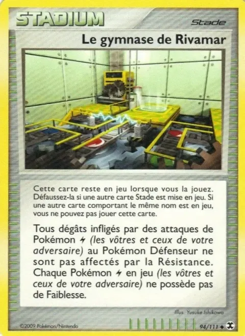 Carte Pokémon Le gymnase de Rivamar City 094/111, extension Rivaux Émergeants