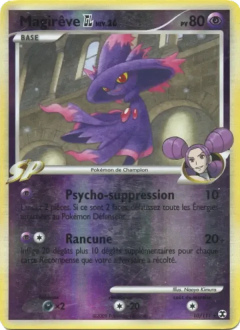 Carte Pokémon Magirêve GL Niv. 26 010/111, extension Rivaux Émergeants