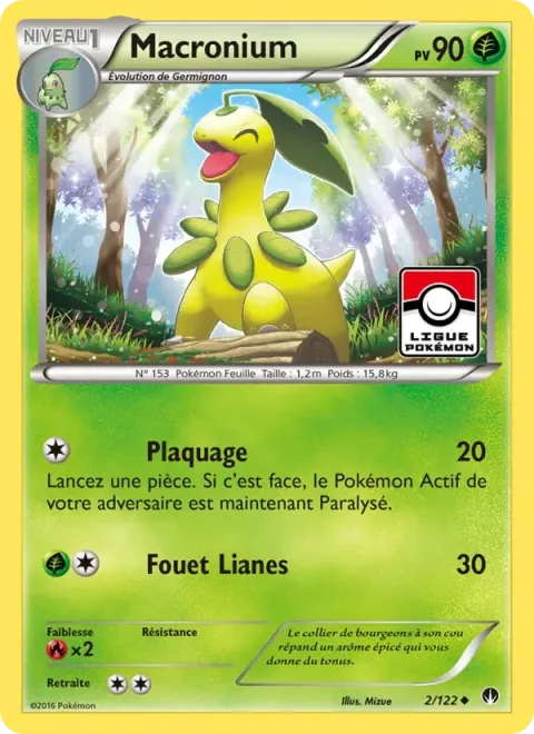 Carte Pokémon Macronium 002/122, extension Rupture Turbo