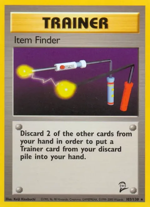 Carte Pokémon Récupérateur 103/130, extension Set de Base 2 (sortie anglaise)