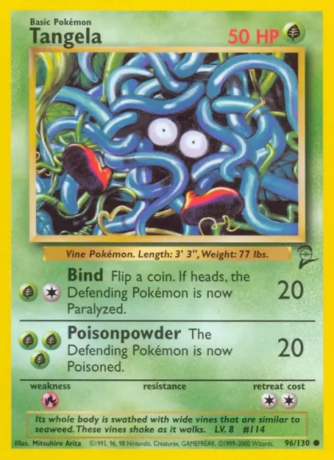 Carte Pokémon Saquedeneu 096/130, extension Set de Base 2 (sortie anglaise)