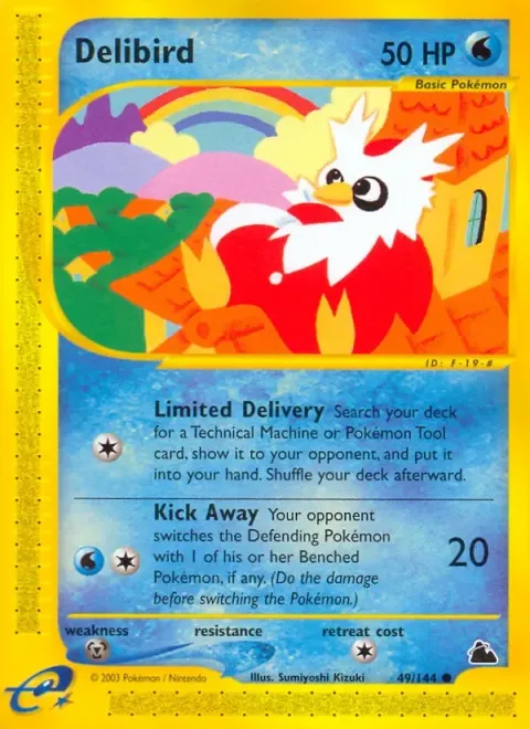 Carte Pokémon Cadoizo 049/144, extension Skyridge (sortie anglaise)