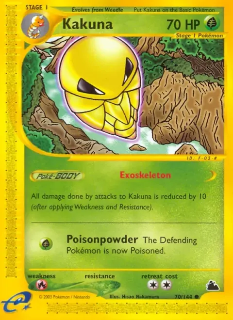 Carte Pokémon Coconfort 070/144, extension Skyridge (sortie anglaise)