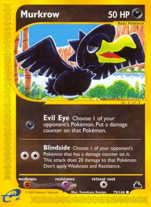 Carte Pokémon Cornèbre 079/144, extension Skyridge (sortie anglaise)