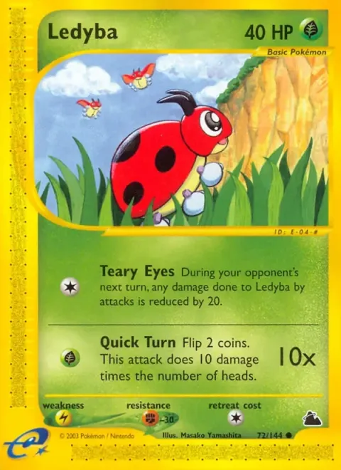 Carte Pokémon Coxy 072/144, extension Skyridge (sortie anglaise)