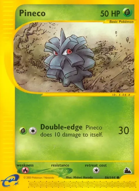 Carte Pokémon Pomdepik 086/144, extension Skyridge (sortie anglaise)