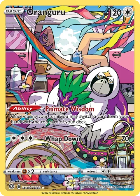 Carte Pokémon Gouroutan TG12/TG30, extension Stars Étincelantes