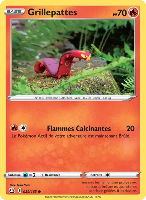 Carte Pokémon Grillepattes 029/163, extension Styles de combat