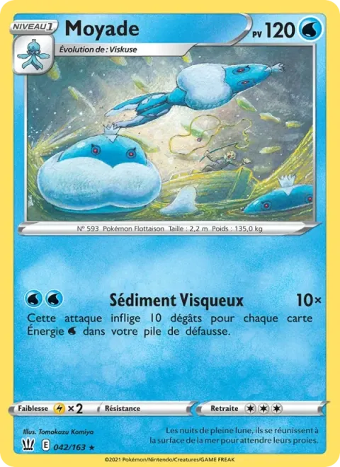Carte Pokémon Moyade 042/163, extension Styles de combat