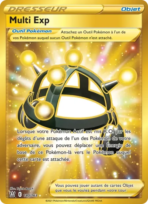 Carte Pokémon Multi Exp 180/163, extension Styles de combat